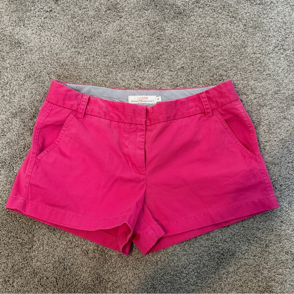 J. Crew Vibrant Pink Women's Shorts